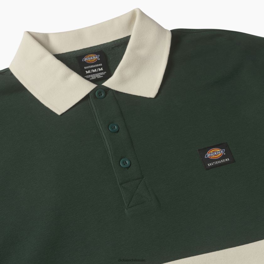 raya de pino de rugby (un2) hombres camiseta de rugby de manga larga jake hayes Dickies vestir X4H0F726