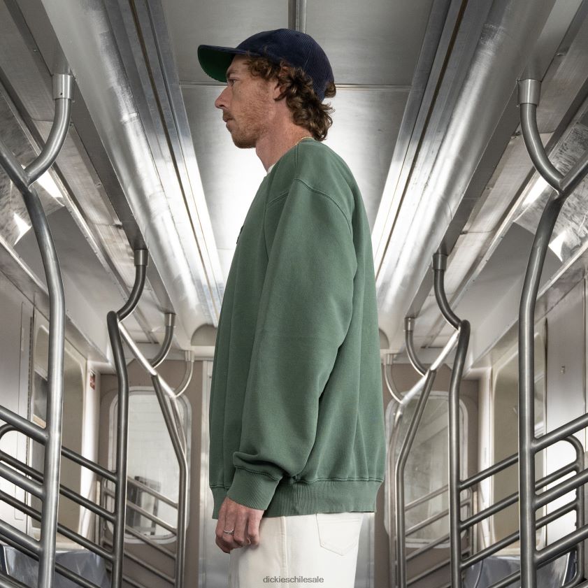 regular hombres sudadera con bordado de jake hayes Dickies vestir X4H0F997