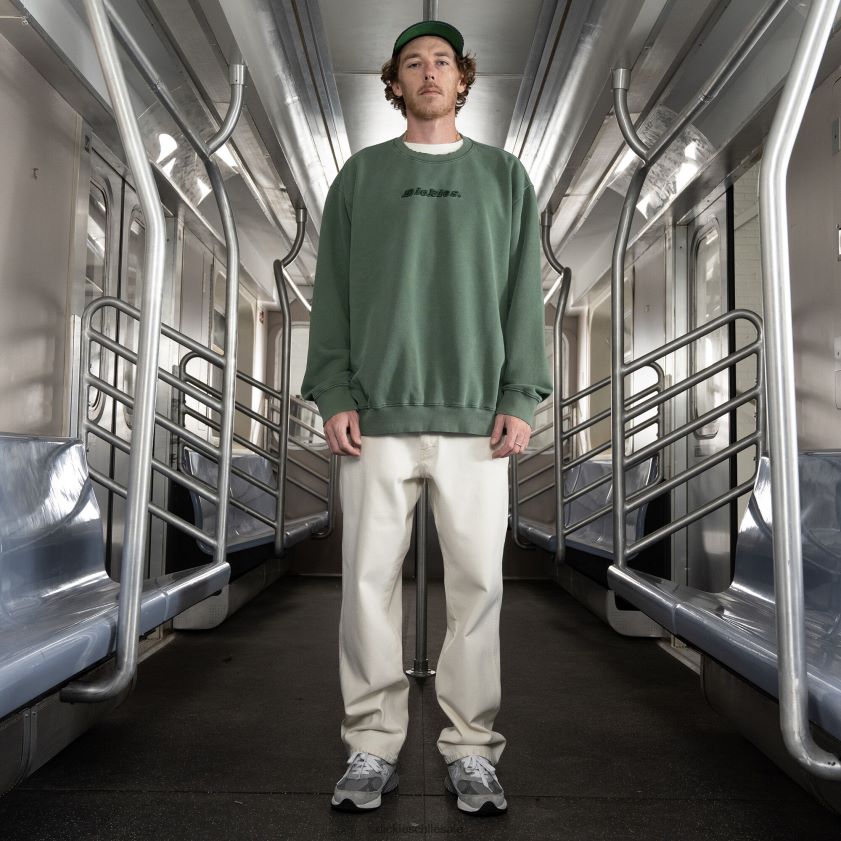 regular hombres sudadera con bordado de jake hayes Dickies vestir X4H0F997