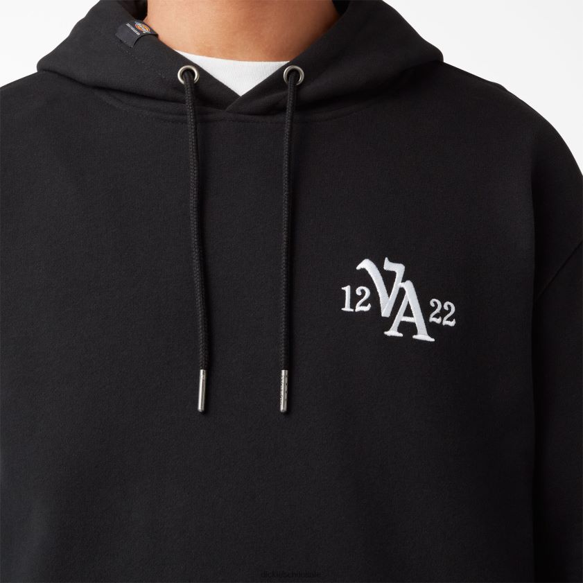 regular hombres sudadera con capucha vincent alvarez bordada Dickies vestir X4H0F1084