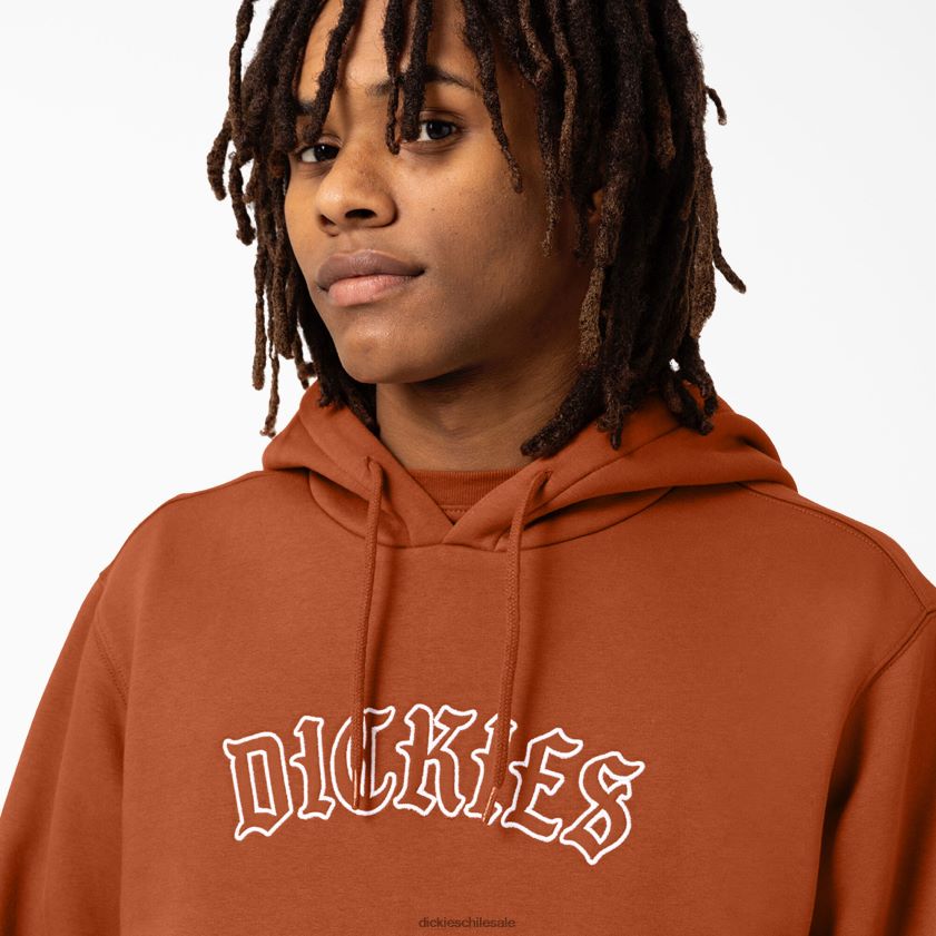 regular hombres sudadera con capucha y logo de Union Springs Dickies vestir X4H0F1152