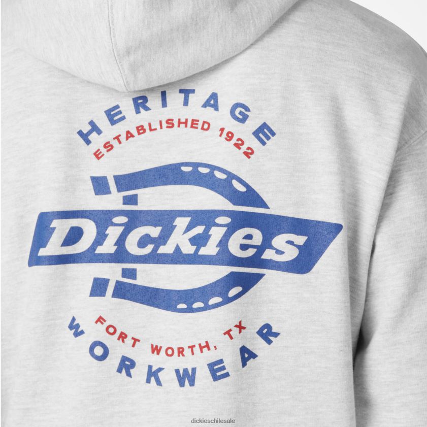 regular hombres sudadera con capucha y logo vintage Dickies vestir X4H0F1194