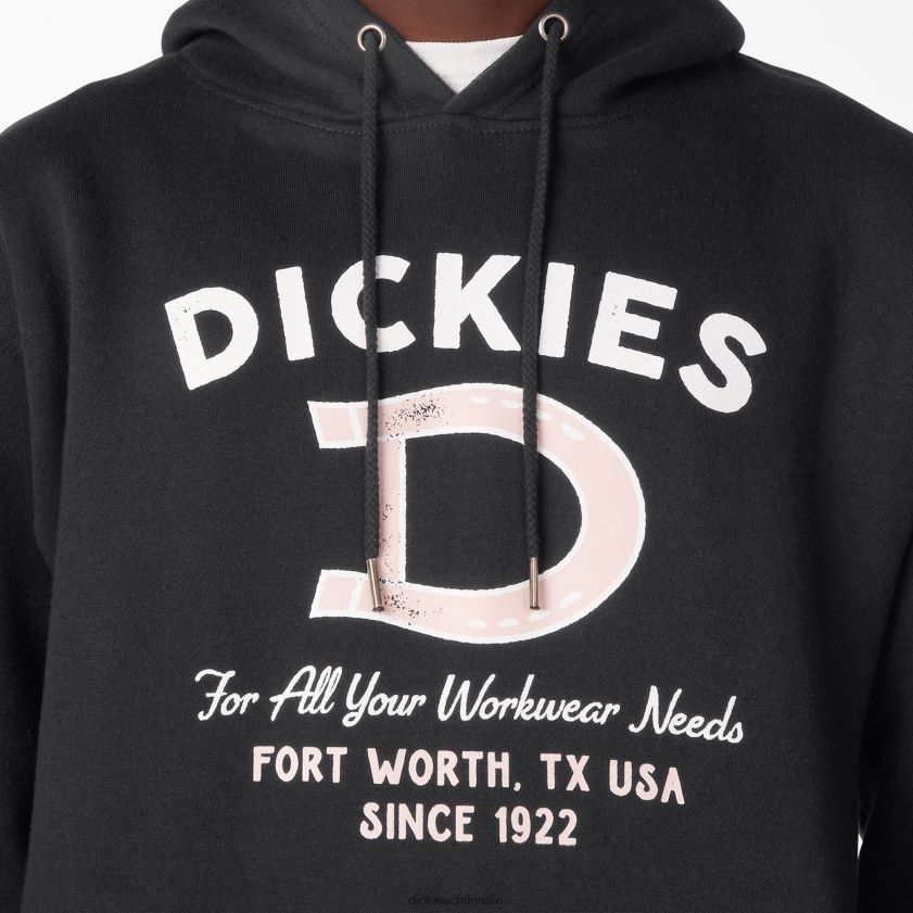 regular hombres sudadera con gráfico y cuello de buey envejecido Dickies vestir X4H0F1174