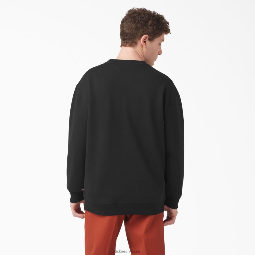 regular hombres sudadera con logo bordado en el pecho Dickies vestir X4H0F1132