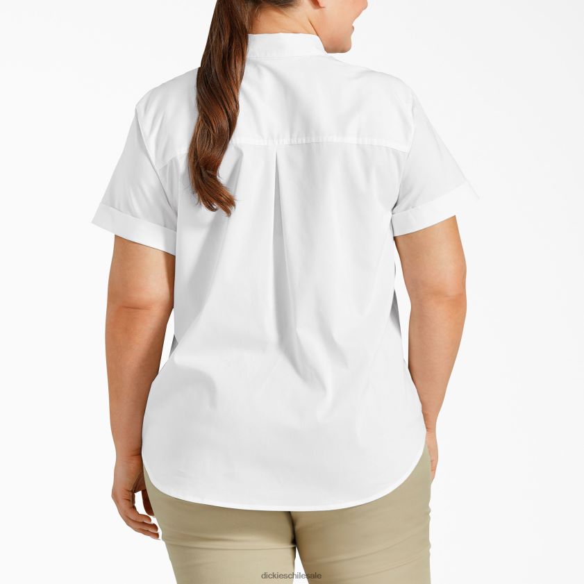 blanco (wh) mujer más camisa abotonada Dickies vestir X4H0F2059