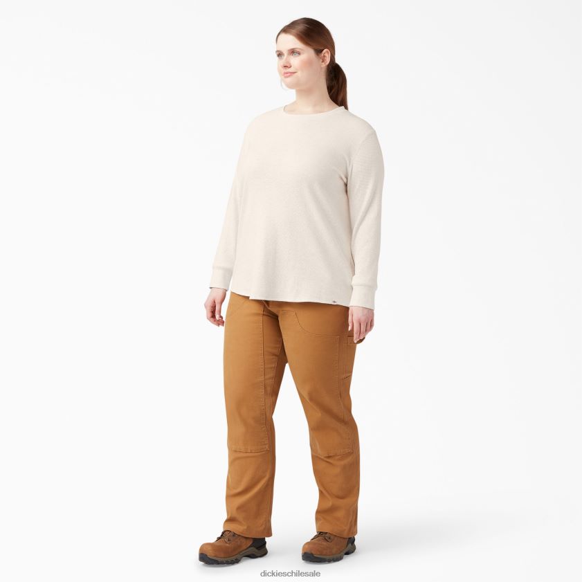 brezo de avena (o2h) mujer más camiseta térmica de manga larga Dickies vestir X4H0F2073