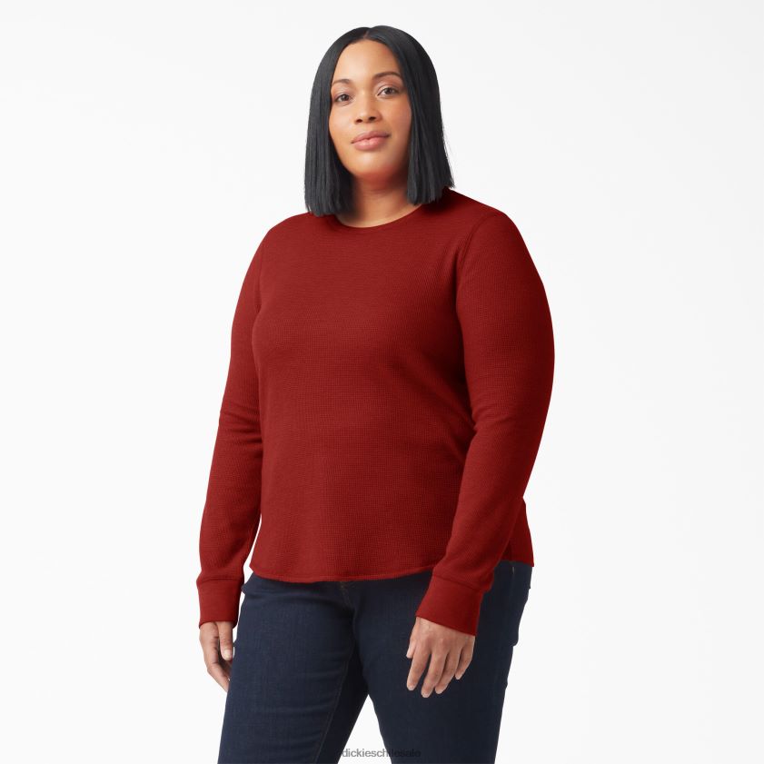 brezo de lava fundida (m2h) mujer más camiseta térmica de manga larga Dickies vestir X4H0F2072