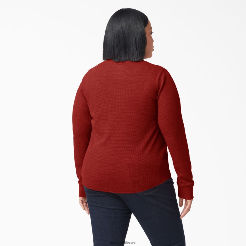 brezo de lava fundida (m2h) mujer más camiseta térmica de manga larga Dickies vestir X4H0F2072