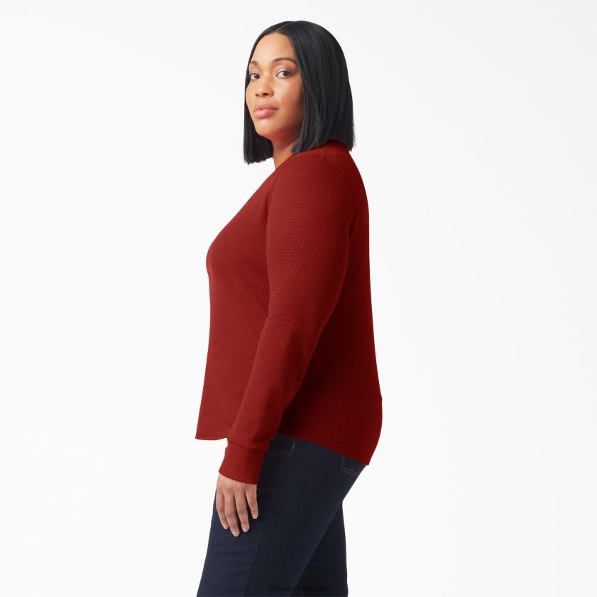 brezo de lava fundida (m2h) mujer más camiseta térmica de manga larga Dickies vestir X4H0F2072