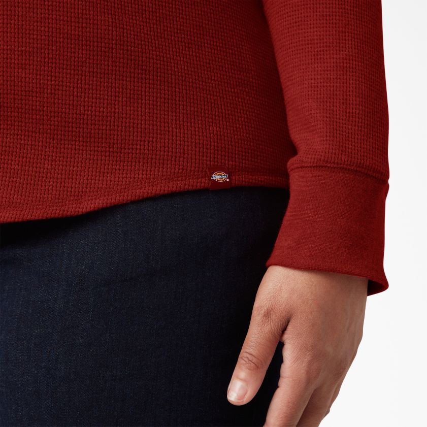 brezo de lava fundida (m2h) mujer más camiseta térmica de manga larga Dickies vestir X4H0F2072