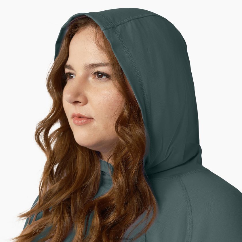 lincoln verde (ln) mujer playera solar con rendimiento de refrigeración plus Dickies vestir X4H0F1647