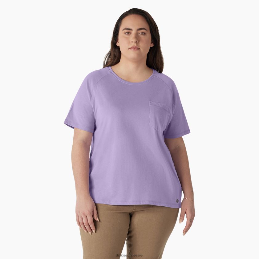 rosa morada (ur2) mujer camiseta de manga corta más refrescante Dickies vestir X4H0F1594